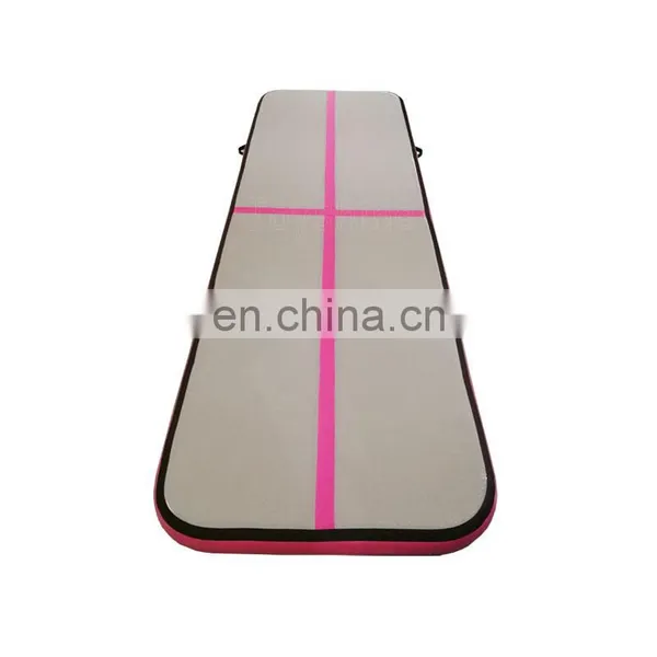 Custom Size Color Black and Red Gymnastics Tumbling Air Track Gym Tumble Mat For Sale photo-4