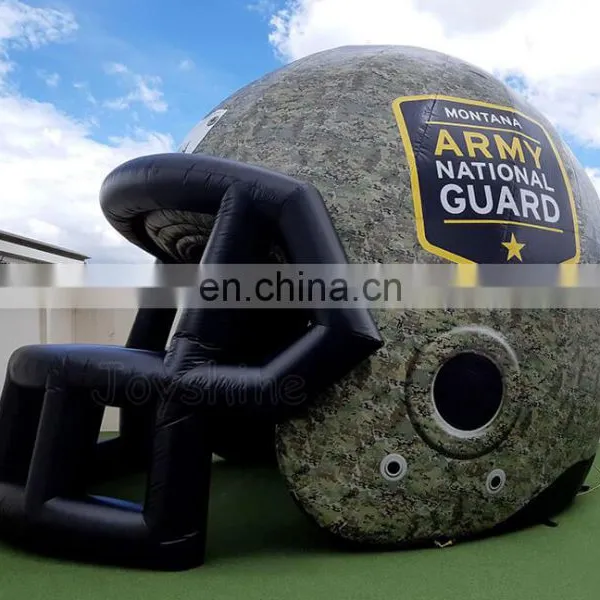 Military Inflatable Sport Team Football Helmet Entrance Tunnel For Sale photo-2