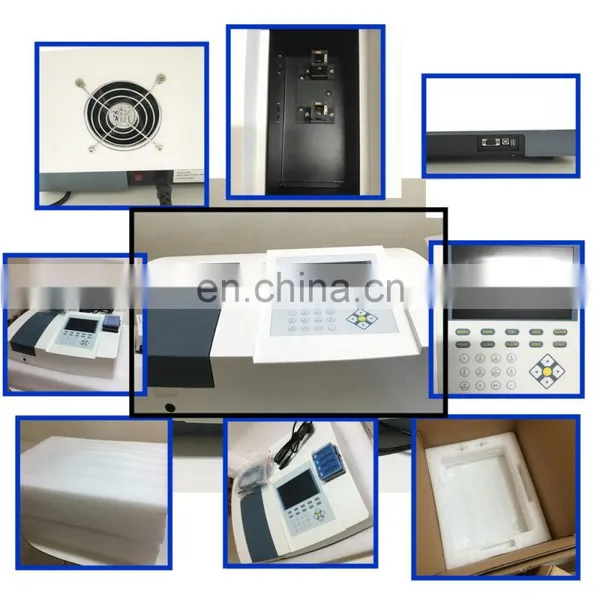 N6000plus uv Vis Double Beam Scanning Spectrophotometer With Color Screen Price,190-1100nm Spectral Bandwidth 1nm photo-7