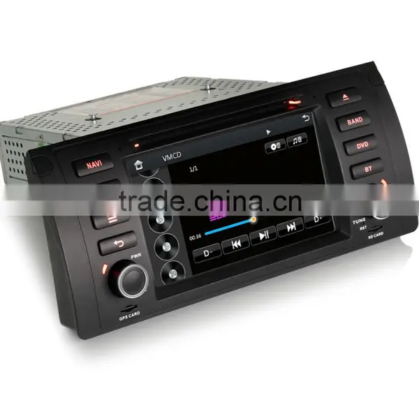7" 1 Din 7 Inch Car DVD Player for 5er E39 X5 E53 China Supercharger Auto Accesories Erisin ES7153B photo-3