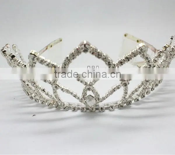 Vogue Jewelry Wedding Princess Crown for Girls and Tiaras Wholesale Crown