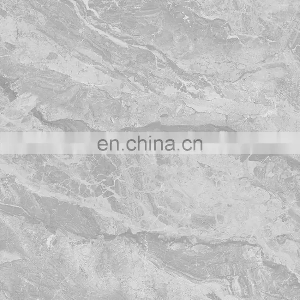Continuous Pattern 800x800 Grey High Glossy Marble Polished Floor Tilescheap Price JM88376D photo-4
