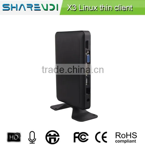 Thin Client pc School Thin Client X3 Upgrade Version FL300 Arm a9 Fanless RDP 7.1 Multiple User pc photo-2