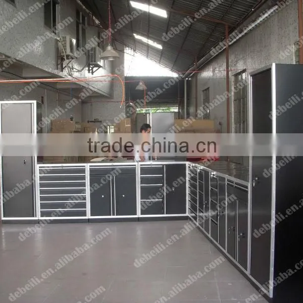 Factory Supply Steel Tool Storage Box With Drawers and Locker AX-ZHG0027 photo-3
