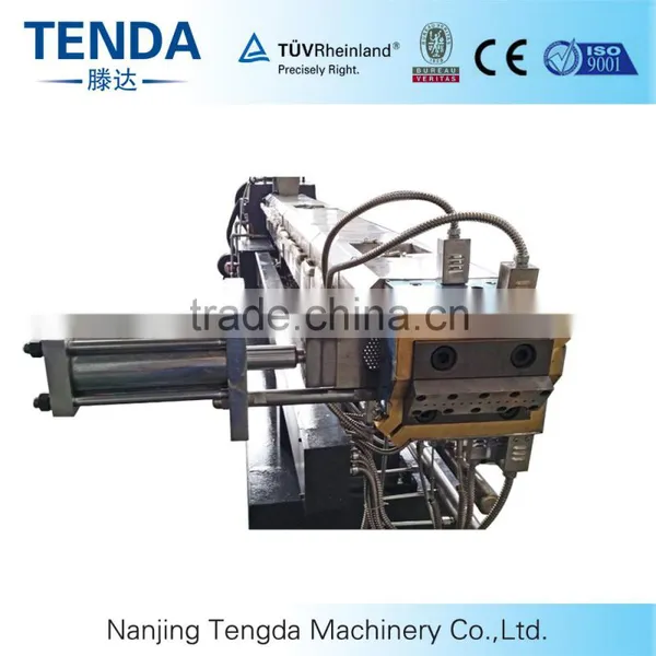 TSH-65 PC/ABS Plastic Pellet Co-rotating Double-screw Machine Extruder photo-2