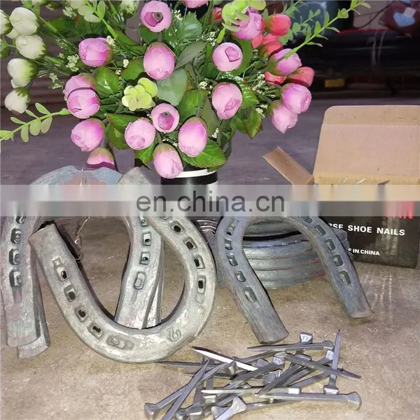 OEM Aluminum Cast Horse Shoe Steel Forging U Horseshoes With Customer's Logo photo-5