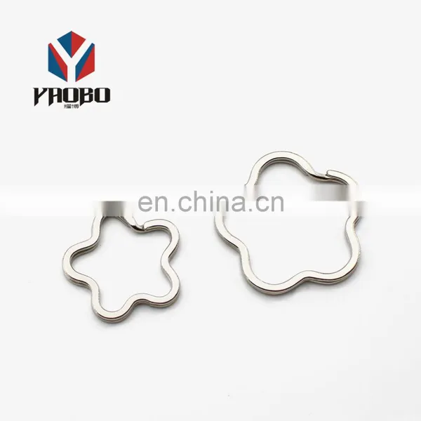Sale In Bulk 25mm Custom Split Keychain Key Chain Ring For Promotion Gifts photo-4