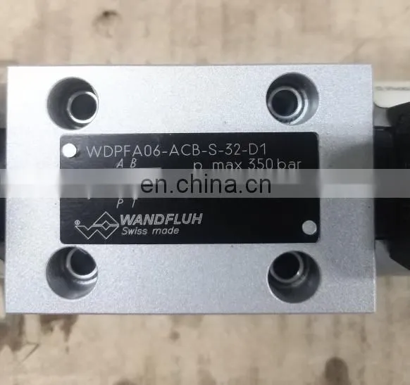 Wandfluh Solenoid Valves WDMFA06-ACB-G24-M29 photo-2