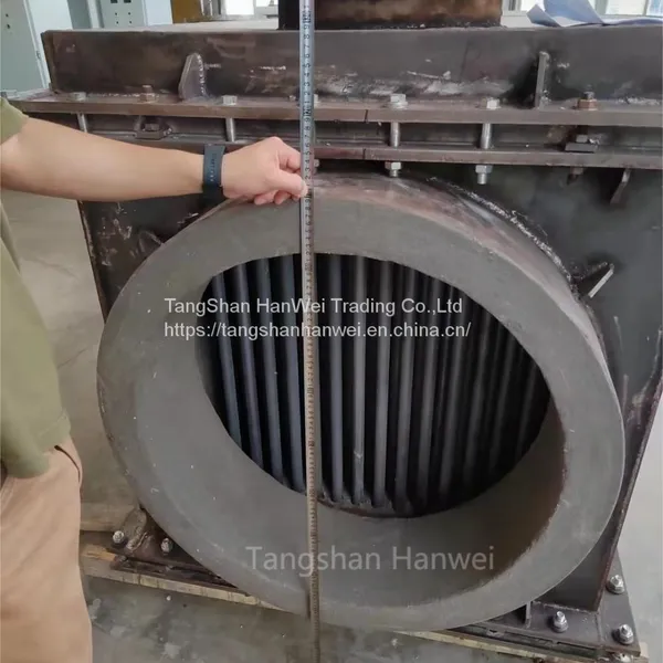 tubular air heat exchanger with SiC Ceramic Tubes for industrial kilns furnaces