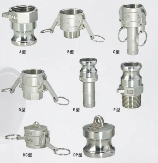 Stainless Steel SS 304 SS 316 Camlock Quick Coupling Type A/B/C/D/E/F/DC/DP photo-2