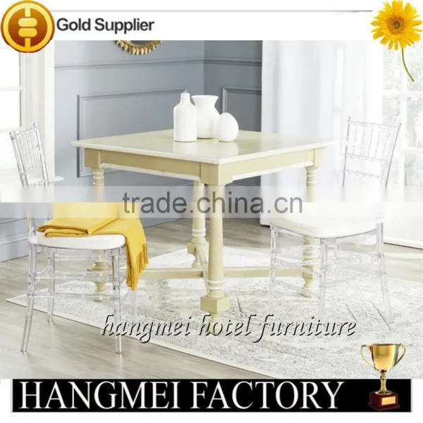 Knocked Down Wedding Clear Resin Chiavari Chair photo-2