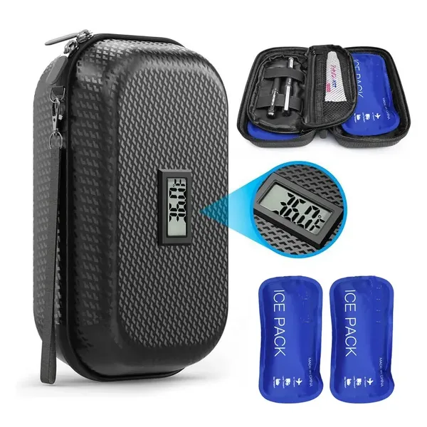 Refrigerated Medicine Travel Cooling Bag for Insulin Pen and Diabetic Supplies photo-5