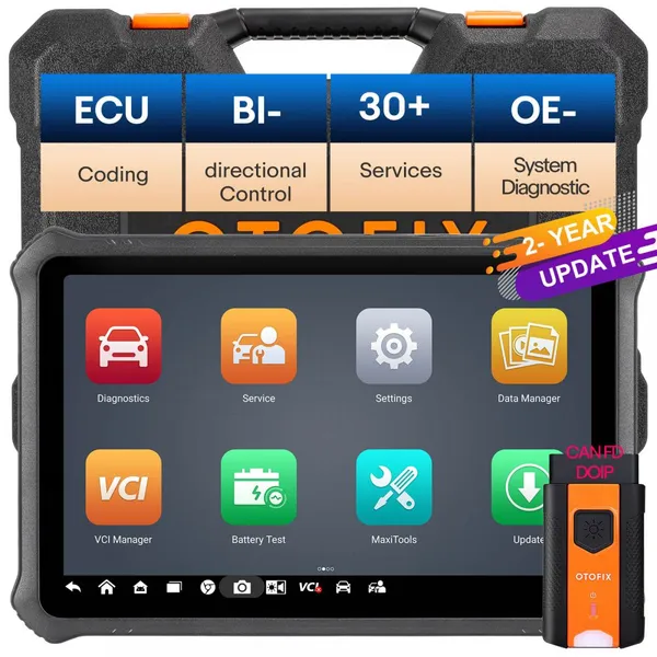 OTOFIX D1 PROS Bi-Directional Full System Scan Tool With ECU Coding 40+ Service photo-2