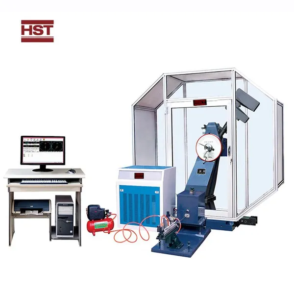 JB-300 Manual Charpy Pendulum Impact Testing Machine/plastic Drop Ball Impact Test Machine photo-3
