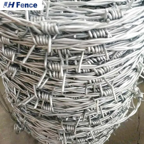Wholesale BWG 12 14 16 18 Gauge 1000 N Double Strand Wire Fence Galvanized Razor Barbed Wire Coil photo-3