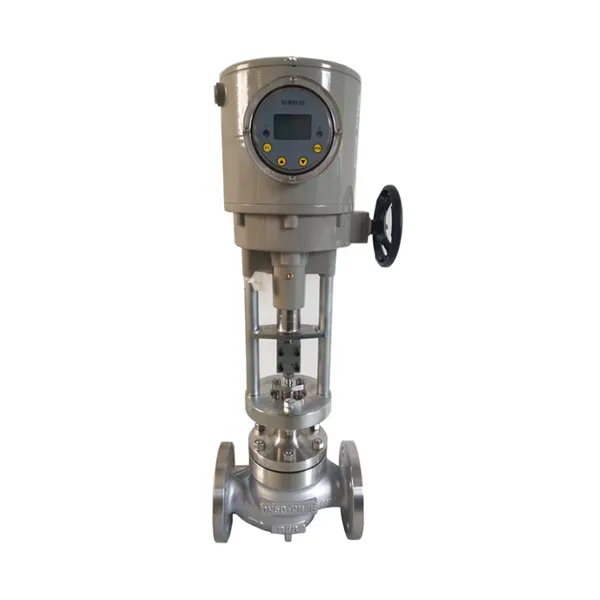 ANSI Carbon Cast Steel Control Valve Globe Valve DN100 150LB Pneumatic Actuator Electric Control Valve