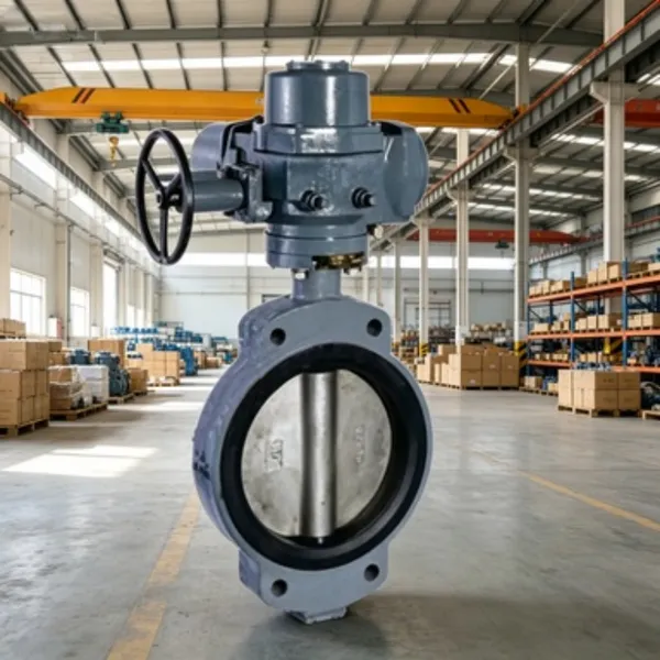 GB/T3037-94 Marine Electric Butterfly Valve Flange/Wafer Type for Seawater Freshwater photo-4