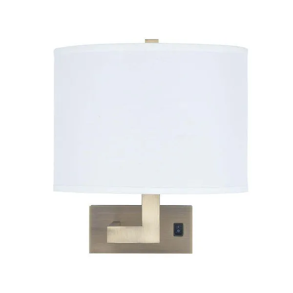 UL Certificated White Brussels Hotel Bedroom Light Headboard Nordic LED Lighting Luminous Lamp Wall Sconce photo-3