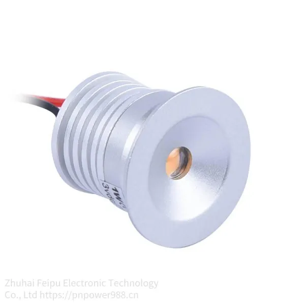 Feipu Led Downlight Pntd-1w-25120, Chinese-style Simple Design With Silver Lamp Body, Ceiling Light, Small Spotlight, Curtain Wall Light photo-2