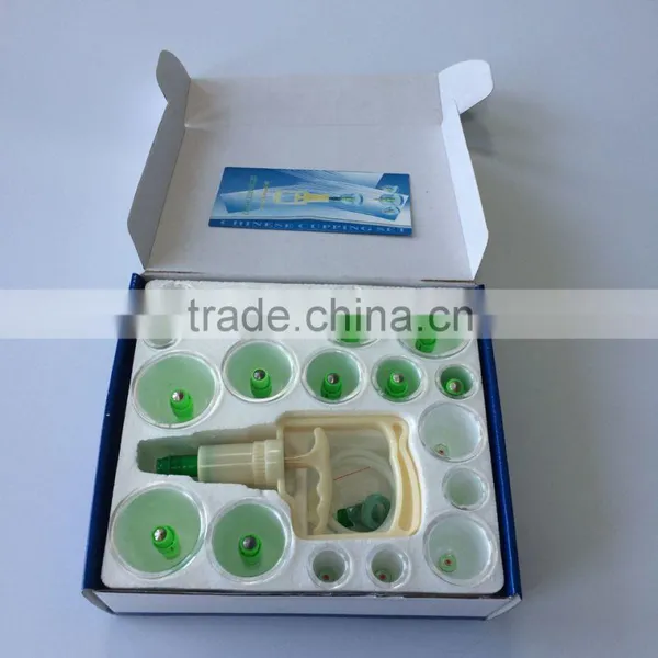 Chinese Vacuum Cupping Set Massage,Therapy Suction Apparatus Cups