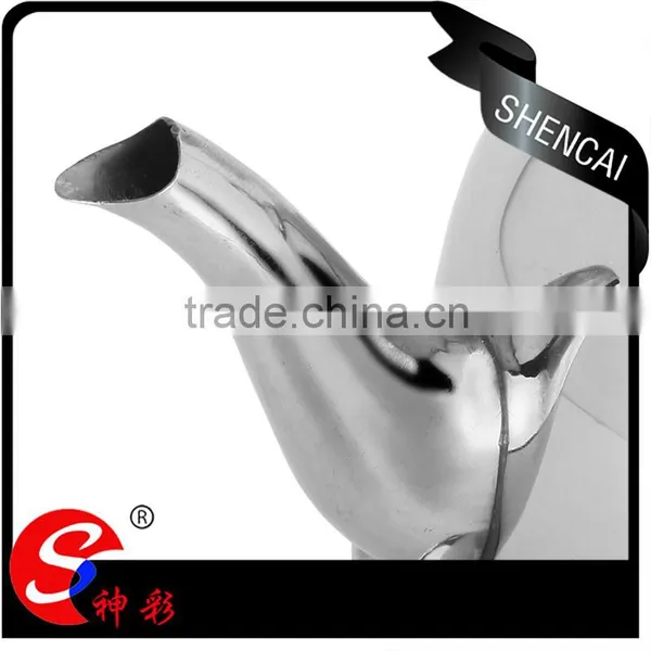 1.0L Stainless Steel Bell-shaped Teapot With Tea Strainer/ Boiling Tea Kettle photo-2