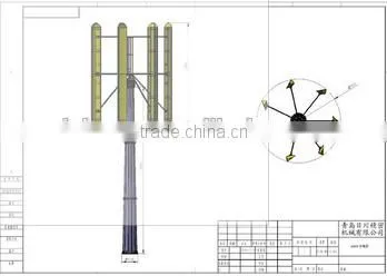 60kw Small Wind Turbine Motor,wind Power Generator,wind Turbine-generators
