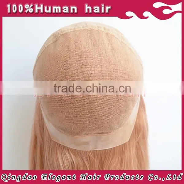 Natural Straight Freestyle Parting Red Full Lace Wig for Women 20inch Long Brazilian Hair Red Wig photo-2