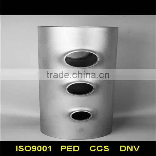 ISO Stainless Steel 4 Way Tee photo-3