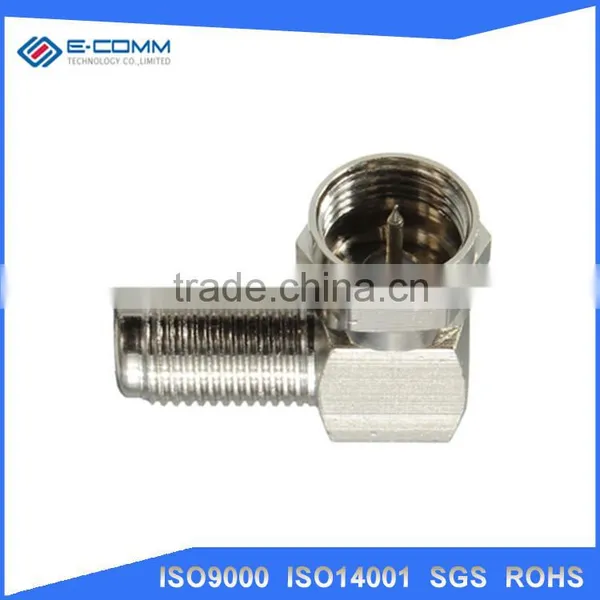 F Female to F Male Right Angle Connector CCTV Connector photo-3