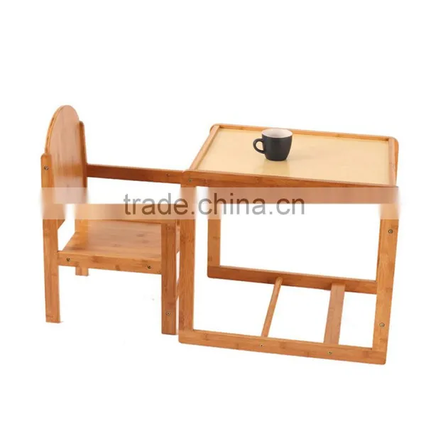 High Quality Advanced Child Adjustable Wooden Baby Feeding High Chair Lifting Baby Chair photo-5
