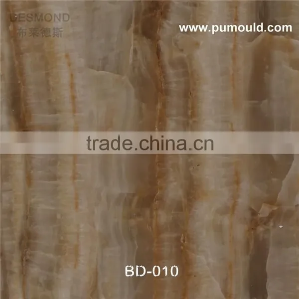Hotel Hallway Imitation Marble PVC Plate photo-4