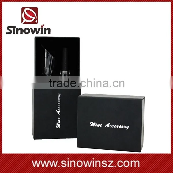 Deluxe Round Case Bar Accessories Wine Set photo-5