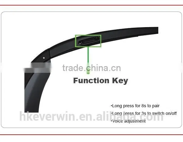 Voice Contorl Bluetooth 3d Video Glasses for Smart Phones photo-3