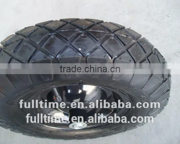 High Quality R Pattern South America Wheelbarrow Solid Tire 4.80 / 400-8 Manufacturer photo-3