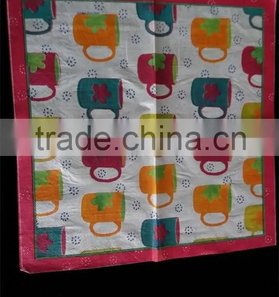 20-Count Package of Sturdy, 2-ply Designer Luncheon/dinner Serviettes photo-2