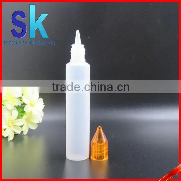Beautiful Unicorn Bottle 15ml 30ml pe Plastic Bottle With Colorful Screw Cap for e Liquid Wholesale photo-3