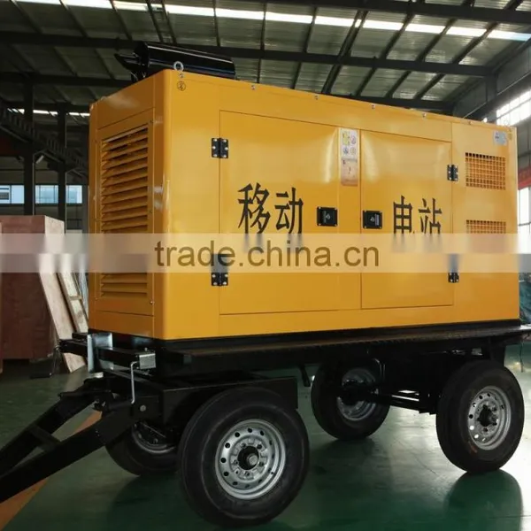 CE ISO Approved 50KW Super Silent Diesel Generator Set With Trailer photo-4