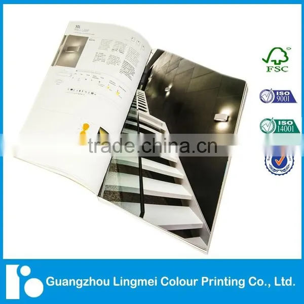 Top Quality Cheap Price All Size Customized Softcover Brochure Printing Service photo-2