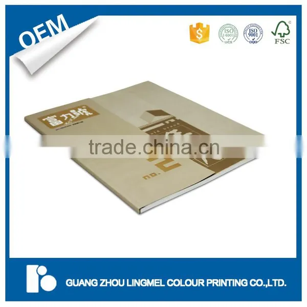 Custom Softcover Catalog Print With Gold Foil Stamping Guangzhou Service photo-3