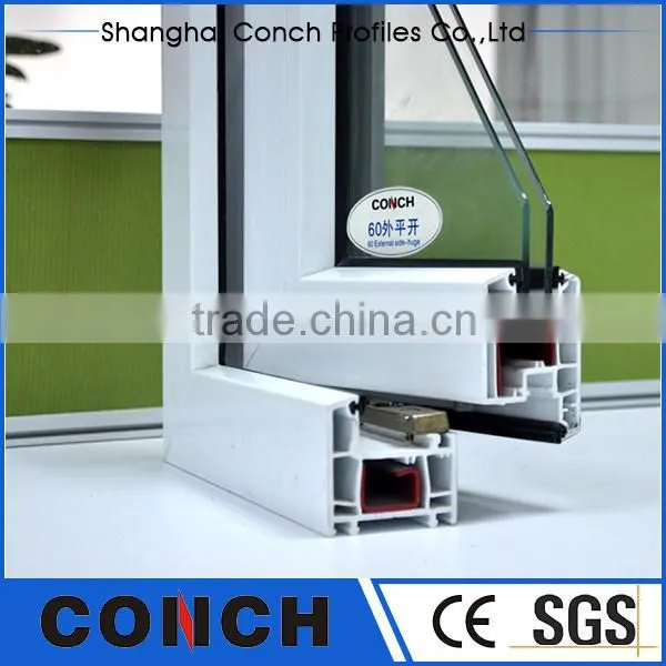 PVC Window Frame 60 Internal Casement Window Profiles photo-5