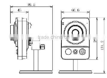 DAHUA 1.3Megapixel HD Wifi Cube Network Camera photo-2