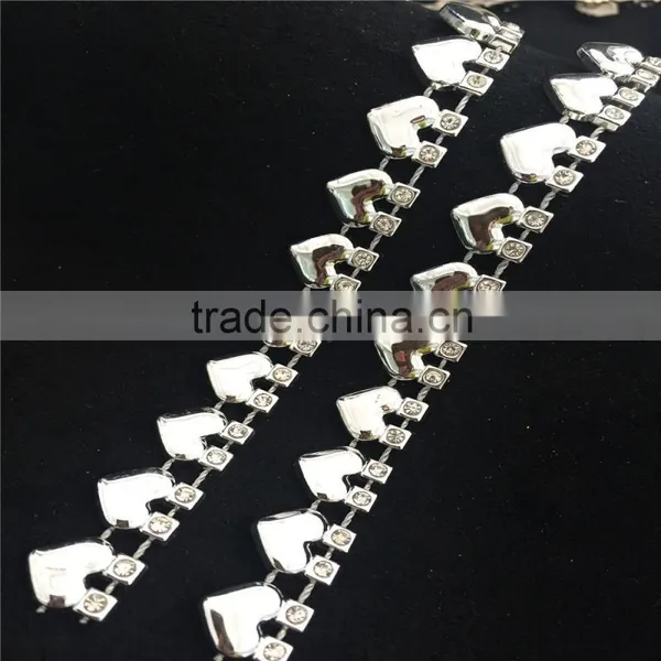 Bling Rhinestone Mesh Plastic Rhinestone Trimming Garment Accessories photo-4