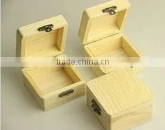 Natural Small Wooden Box