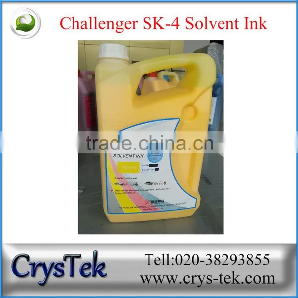 100% Original Challenger Ink Sk4 Solvent Ink for Spt Print Head photo-3