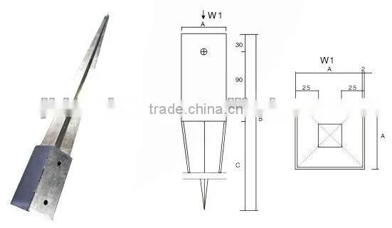 Concrete Pole Anchor