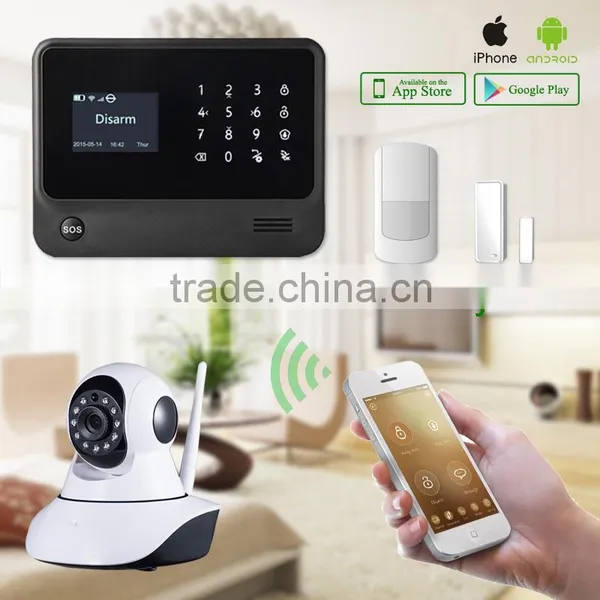All for Free Control Wireless Security Wifi Alarm System Workable With Wifi ip Camera 2016 Hottest photo-3