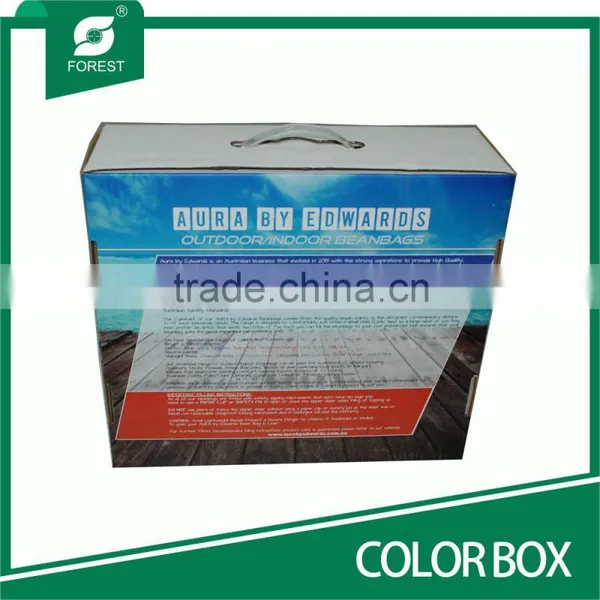 PROMOTIONAL DOUBLE WALL CORRUGATED COLOR BOX FOR FURNITURE photo-5
