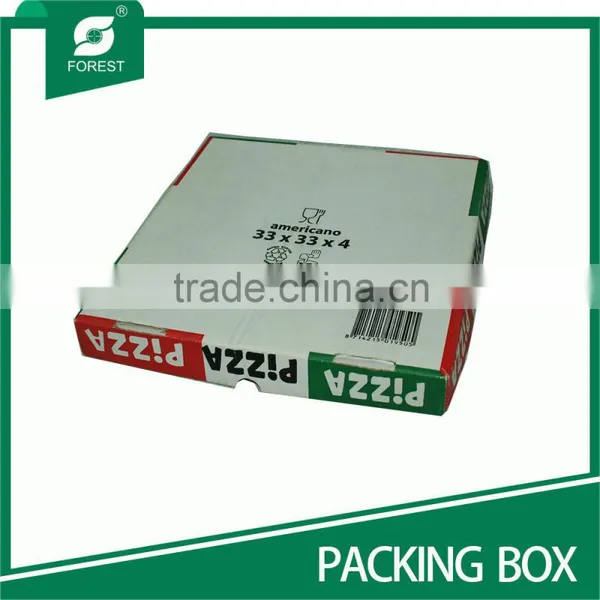 LARGE TAKE AWAY SNACK PAPER BOX WHITE PIZZA PACKAGING BOXES photo-3