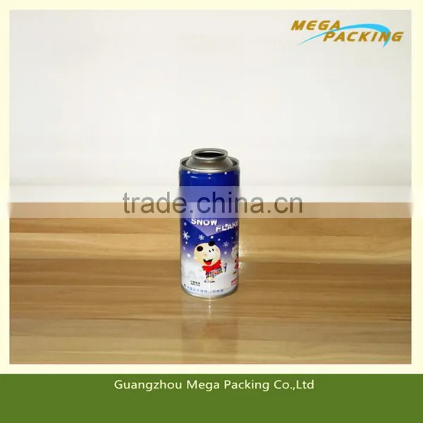 Empty Customized Logo Aerosol Snow Flake Spray Can/ Tins Aerosol Tinplate Can photo-3