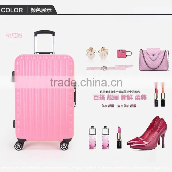 PC Material ISO9001 Certificate Suitcase International Traveller Factory Price 3pcs Aluminum Luggage photo-5